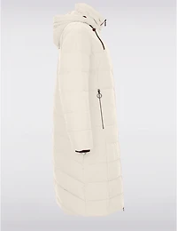 Doudoune Longue Matelassée & Isolante à Fini Avec Capuche Amovible Par Frandsen