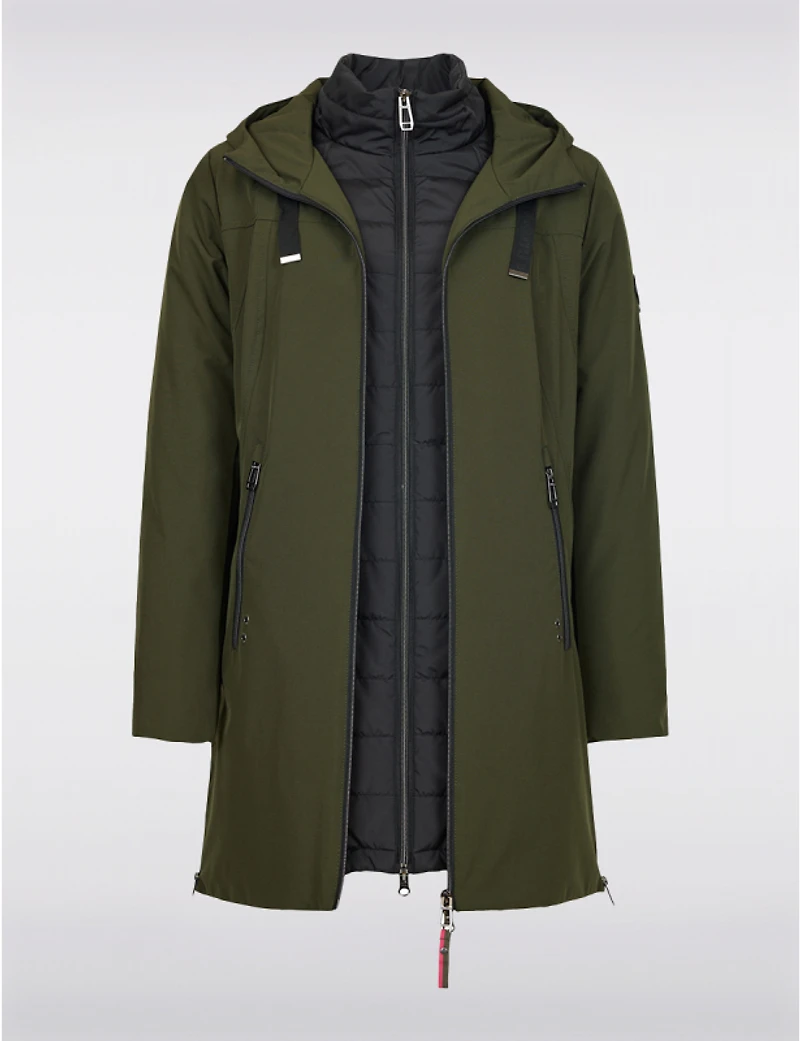 Manteau 4-en-1 à capuche Frandsen – Offres Black Friday