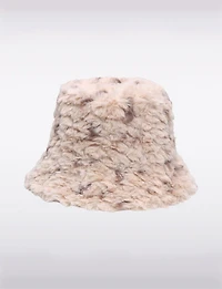 Chapeau Bob Chic en Fausse Fourrure avec Doublure Velours & Taille Ajustable