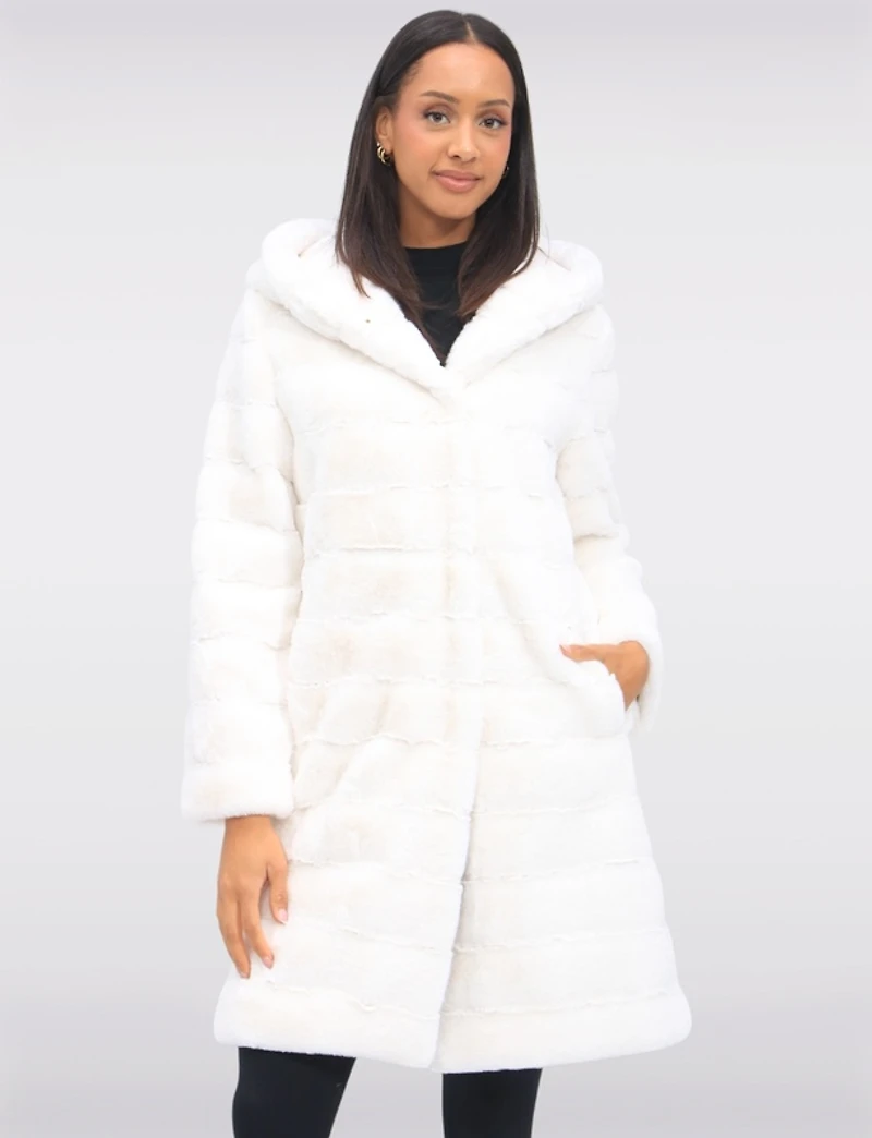 Offres Black Friday : Manteau Fausse Fourrure Jones New York