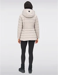 Manteaux | La maison du manteau au Québec Doudoune Vegan Polyloft® à Col Doublé de Fausse Fourrure & Capuche par Snoboll