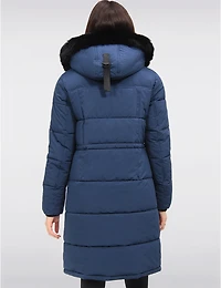 Doudoune Polyloft® Coupe Ajustée Parka Vegan Avec Capuche Amovible par Snoboll