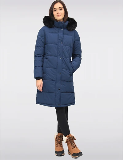 Doudoune Polyloft® Coupe Ajustée Parka Vegan Avec Capuche Amovible par Snoboll