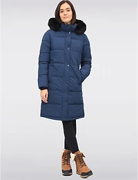 Doudoune Polyloft® Coupe Ajustée Parka Vegan Avec Capuche Amovible par Snoboll