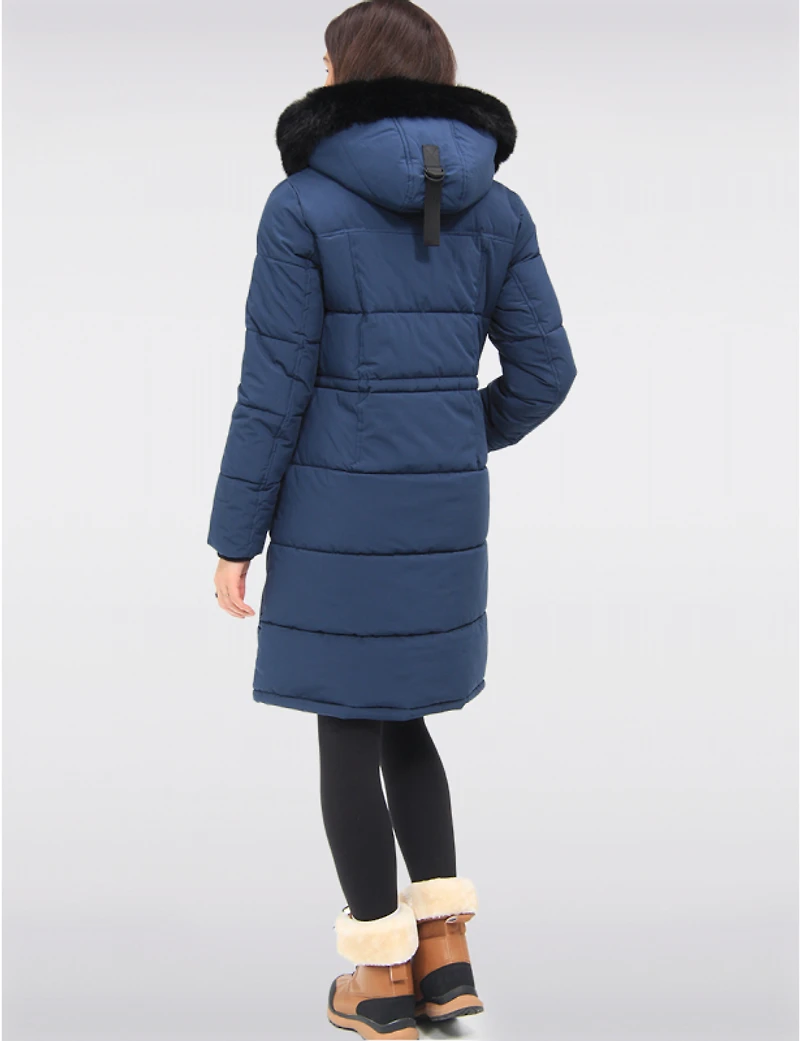 Doudoune Polyloft® Coupe Ajustée Parka Vegan Avec Capuche Amovible par Snoboll