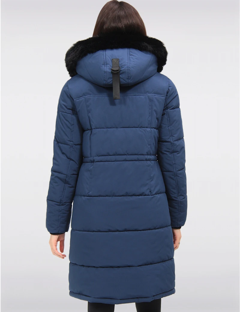 Doudoune Polyloft® Coupe Ajustée Parka Vegan Avec Capuche Amovible par Snoboll