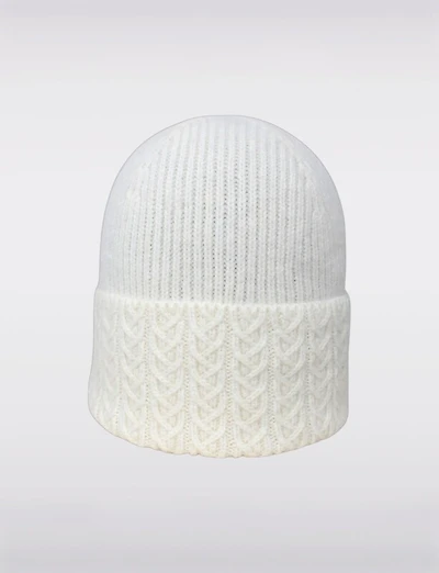 Manteaux Manteaux | La maison du manteau au Québec Tuque D'hiver Classique en Tricot Torsadé avec une Large Bordure Repliée