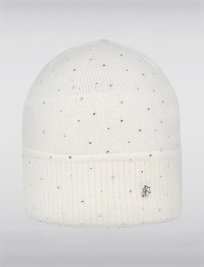 Manteaux Manteaux | La maison du manteau au Québec Tuque Douce en Maille avec Strass et Accents Scintillants