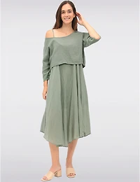 Manteaux Manteaux | La maison du manteau au Québec Robe Deux Pièces Polyvalente en Coton Doublée avec Ourlet Arrondi par Froccella