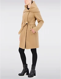 Trench végan à col oversize Cole Haan – Offres Black Friday