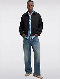 Veste Noire Homme en Twill par Jack & Jones