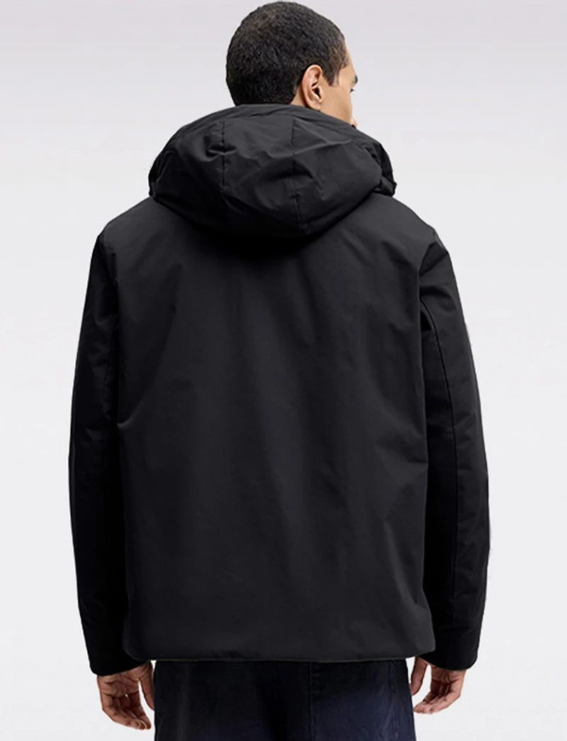 Manteaux | La maison du manteau au Québec Veste Courte Légère à Capuche avec Finition Déperlante Hommes par Jack & Jones