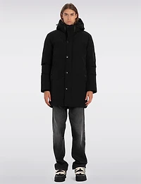 Manteau Parka Éco-Duvet Isolée avec Capuche & Fourrure Amovible par Point Zero