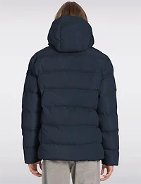 Manteau d’Hiver Léger pour Homme en Duvet Écologique avec Capuche par Point Zero