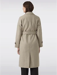 Manteaux | La maison du manteau au Québec Trench Long à Double Boutonnage Ceinture Amovible et Fente Dos par Vero Moda