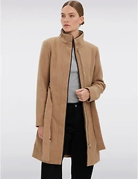 Trench Ceinturé Laine Vero Moda