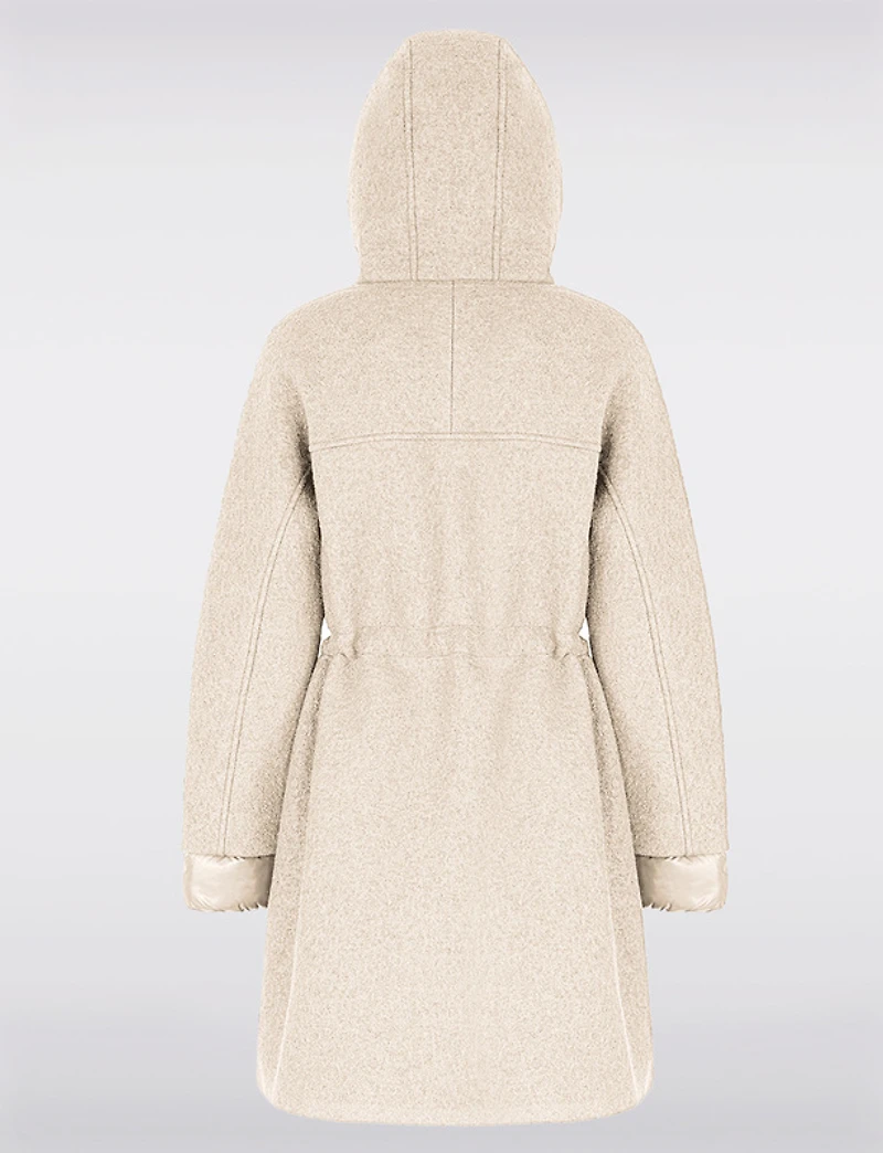 Manteau à capuche bouclé Geox Respira – Offres Black Friday