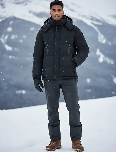 Parka Synthétique Vegan par Oxygen