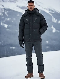 Parka Éco-Down Homme par Oxygen