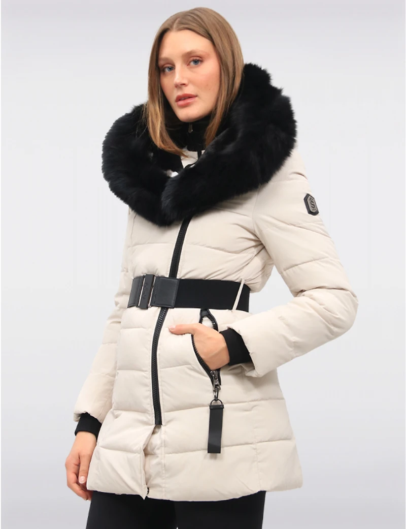 Manteau Matelassé Ceinturé Sokos – Offres Black Friday