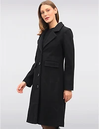 Manteau Mia Laine Mélangée par Saki