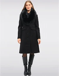 Manteau Mia Laine Mélangée par Saki