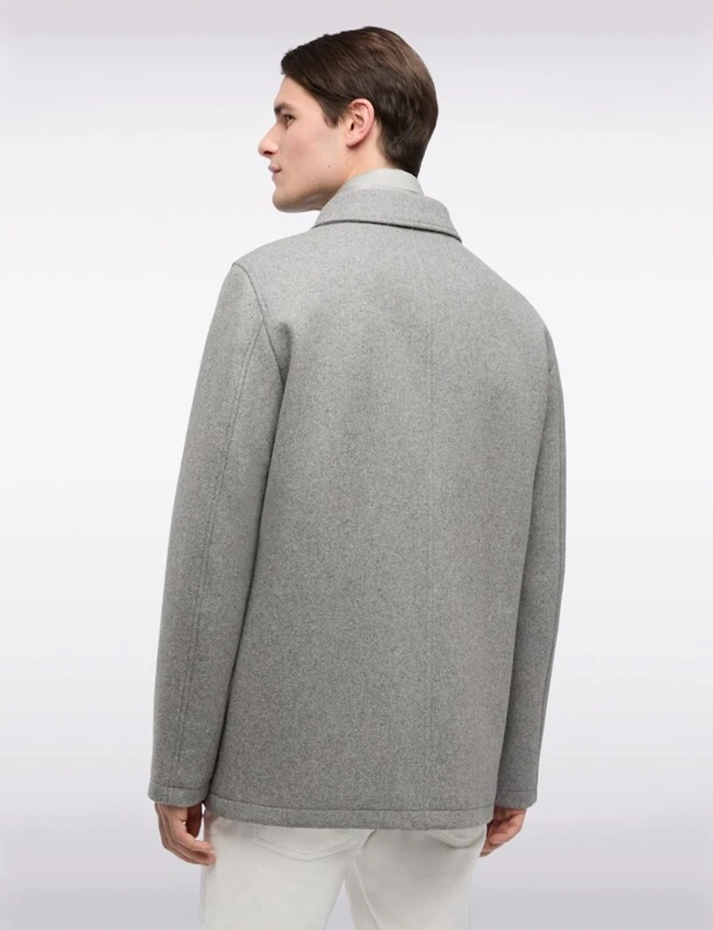 Manteau Laine Mélangée par Geox