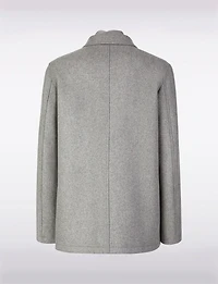 Manteau Laine Mélangée par Geox