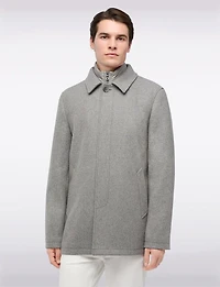 Manteau Laine Mélangée par Geox