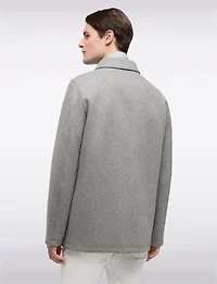 Manteau Laine Mélangée par Geox