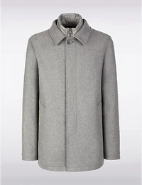 Manteau Laine Mélangée par Geox