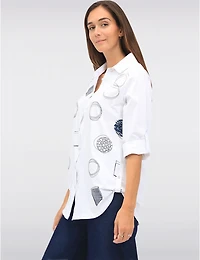 Blouse Imprimé Géométrique Goa