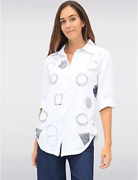Blouse Imprimé Géométrique Goa