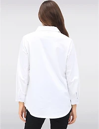 Chemise Élégante Imprimé Visage Goa