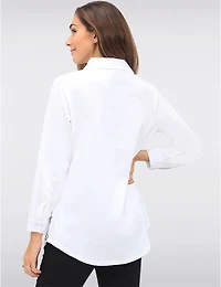 Chemise Élégante Imprimé Visage Goa