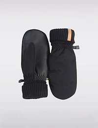 Manteaux | La maison du manteau au Québec Mitaines Doublées en Sherpa avec Poignet Tricot et Paume Similicuir