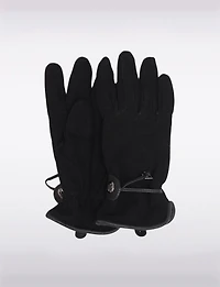 Manteaux | La maison du manteau au Québec Gants Polyvalents en Véritable Cuir et Daim avec Cordon de Serrage Réglable