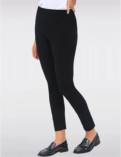 Manteaux | La maison du manteau au Québec Leggings Noirs Polyvalent Extensibles à Enfiler par Perle