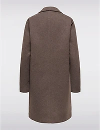 Manteau Tricot Col Cranté par Only