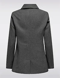 Manteau Peacoat Only à Double Boutonnage – Offres Black Friday