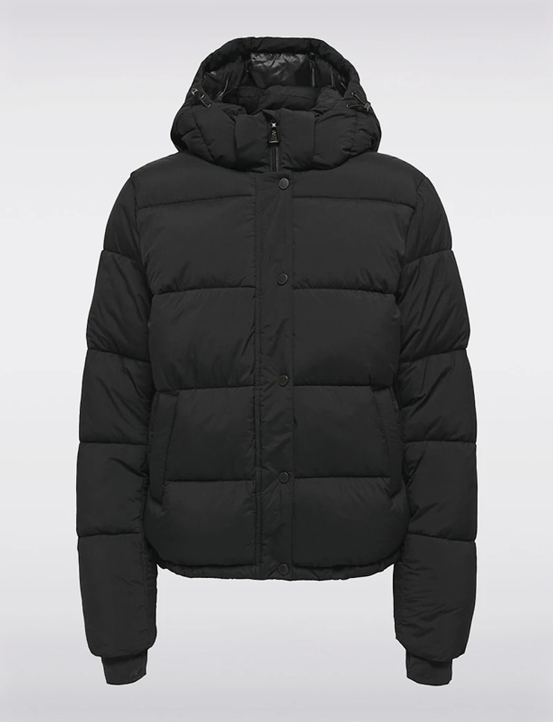 Manteaux | La maison du manteau au Québec Doudoune Arctique Court En Eco-Duvet avec Capuche par Only