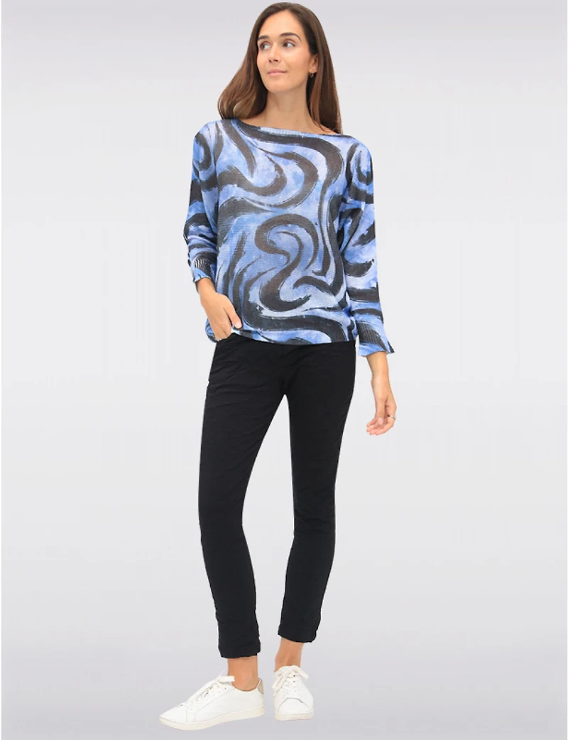 Manteaux Manteaux | La maison du manteau au Québec Haut Chic En Maille Motif Spiral À Manches Dolman Col Bateau par Froccella