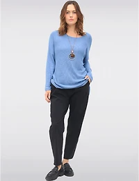 Manteaux | La maison du manteau au Québec Pantalon Décontracté Extensible avec Taille Élastique et 4-Poches par Froccella