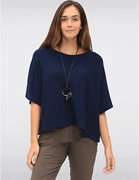 Haut Court Tricoté Doux par Froccella