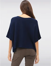 Haut Court Tricoté Doux par Froccella