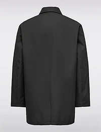 Manteaux | La maison du manteau au Québec Veste Mi-Longue Classique en Nylon Léger Marine Avec Fermeture Éclair par Only