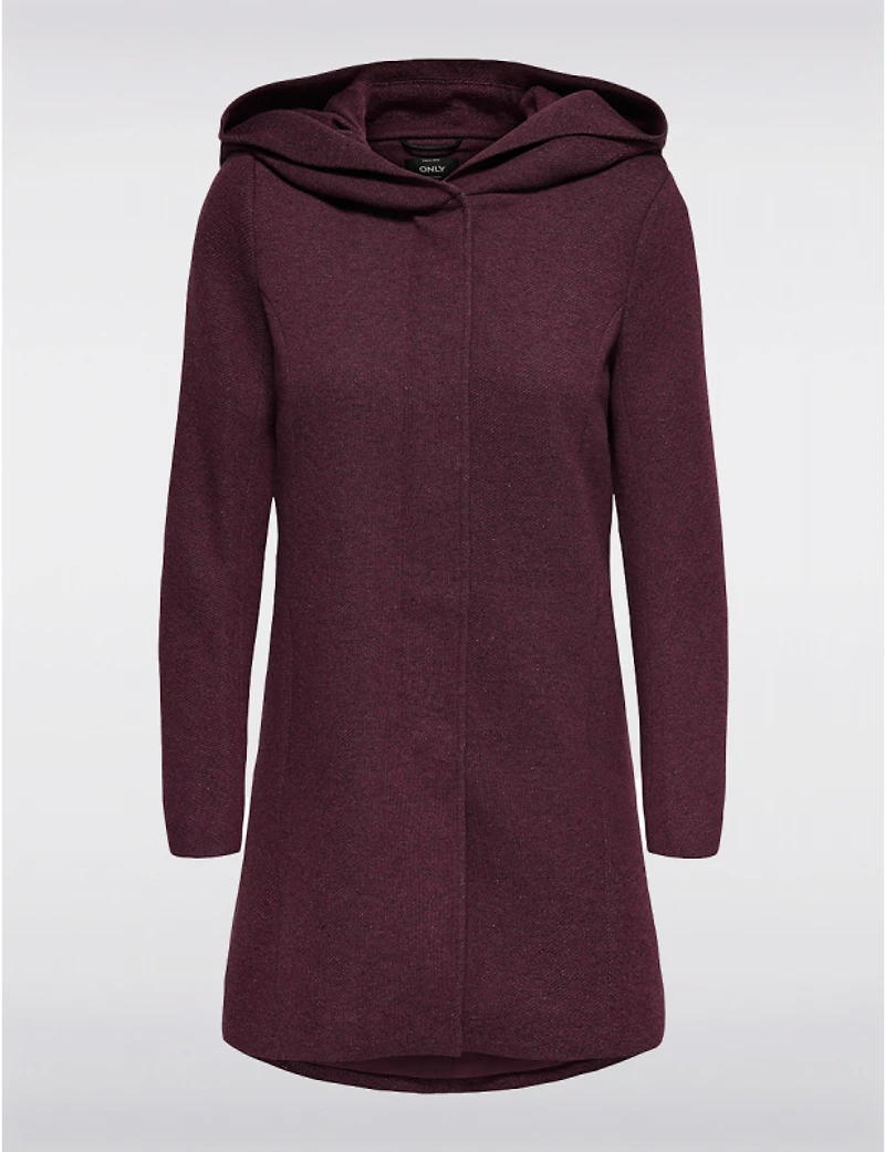 Veste Droite Capuche par Only
