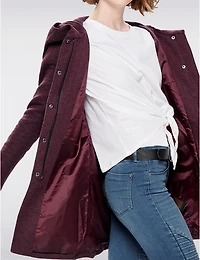 Veste Droite Capuche par Only