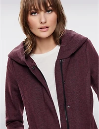 Veste Droite Capuche par Only