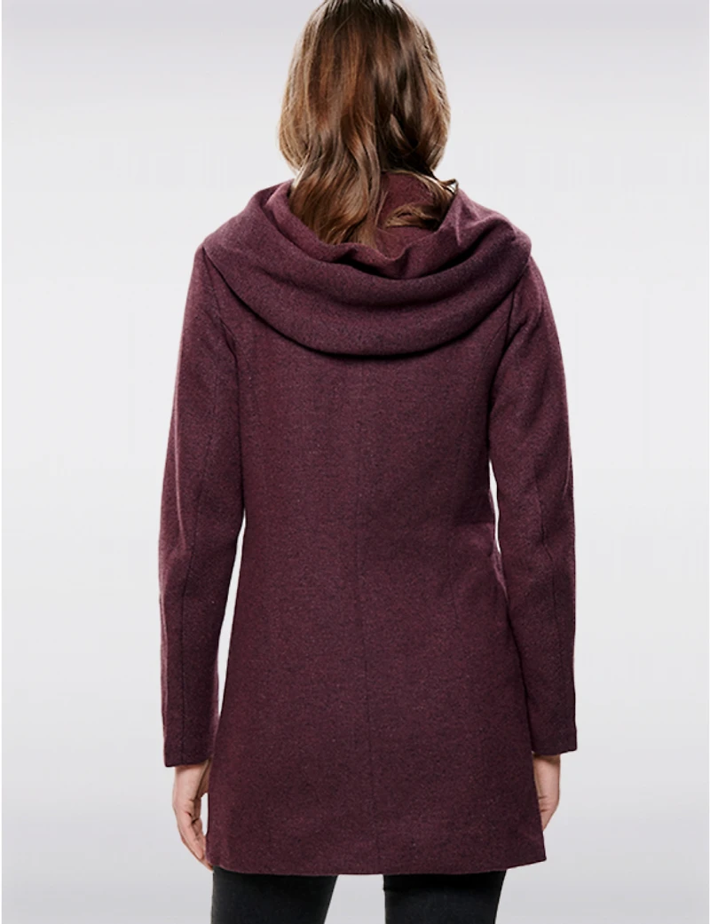 Veste Droite Capuche par Only